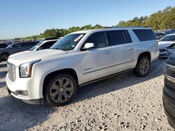 Salvage cars for sale from Copart Houston, TX: 2016 GMC Yukon XL Denali
