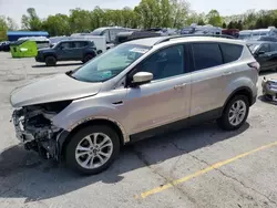 Salvage cars for sale from Copart Rogersville, MO: 2017 Ford Escape SE