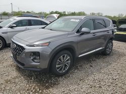 Salvage cars for sale at Louisville, KY auction: 2019 Hyundai Santa FE SEL