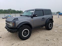 Salvage cars for sale at New Braunfels, TX auction: 2022 Ford Bronco Base