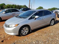 Salvage cars for sale at China Grove, NC auction: 2012 Honda Civic LX