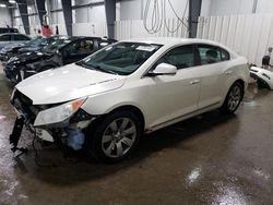 Salvage cars for sale from Copart Ham Lake, MN: 2012 Buick Lacrosse Premium