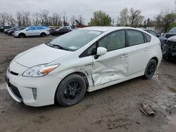 Toyota salvage cars for sale: 2015 Toyota Prius