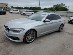 Salvage cars for sale from Copart Wilmer, TX: 2018 BMW 530 I