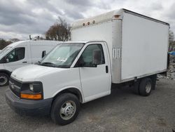 Salvage trucks for sale at Assonet, MA auction: 2008 Chevrolet Express G3500