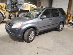 Salvage cars for sale at West Mifflin, PA auction: 2005 Honda CR-V EX