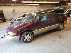 Mercury Villager salvage cars for sale: 2000 Mercury Villager Estate