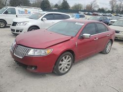 Salvage cars for sale from Copart Madisonville, TN: 2012 Lincoln MKZ