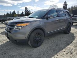 Salvage cars for sale from Copart Graham, WA: 2013 Ford Explorer Limited