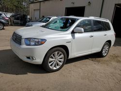 Salvage cars for sale from Copart Ham Lake, MN: 2009 Toyota Highlander Hybrid Limited