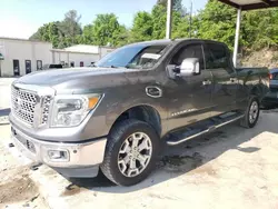 Buy Salvage Trucks For Sale now at auction: 2016 Nissan Titan XD SL