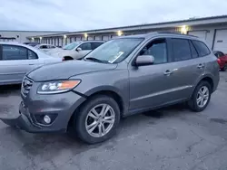 Salvage cars for sale from Copart Louisville, KY: 2011 Hyundai Santa FE Limited
