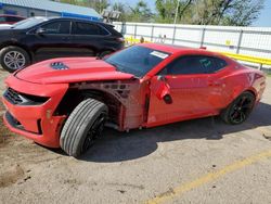 Salvage cars for sale at Wichita, KS auction: 2020 Chevrolet Camaro LZ