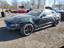 Salvage cars for sale at Marlboro, NY auction: 2019 Ford Mustang Bullitt