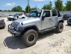 Salvage cars for sale from Copart Midway, FL: 2009 Jeep Wrangler Unlimited X