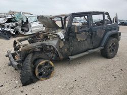 Salvage cars for sale at Wilmer, TX auction: 2014 Jeep Wrangler Unlimited Sahara