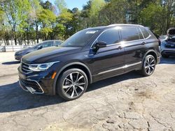 Salvage cars for sale at Austell, GA auction: 2022 Volkswagen Tiguan SEL R-Line