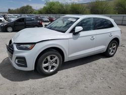 Salvage cars for sale at Las Vegas, NV auction: 2021 Audi Q5 Premium