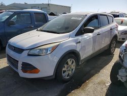 Salvage cars for sale from Copart Martinez, CA: 2015 Ford Escape S