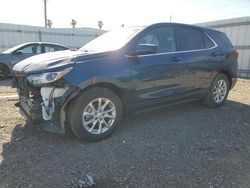 Salvage cars for sale from Copart Mercedes, TX: 2021 Chevrolet Equinox LT
