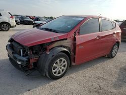 Salvage cars for sale from Copart San Antonio, TX: 2014 Hyundai Accent GLS