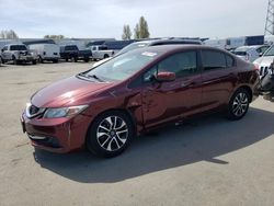 Honda salvage cars for sale: 2014 Honda Civic EX