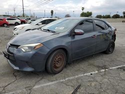 Salvage cars for sale at Colton, CA auction: 2016 Toyota Corolla L