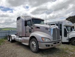 Salvage trucks for sale at Martinez, CA auction: 2013 Kenworth Construction T660