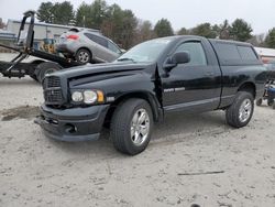 Salvage cars for sale at Mendon, MA auction: 2004 Dodge RAM 1500 ST