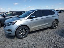 Salvage cars for sale at Wichita, KS auction: 2015 Ford Edge Sport