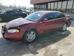 Salvage cars for sale from Copart Fort Wayne, IN: 2008 Chevrolet Impala Super Sport