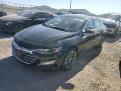 Salvage cars for sale at North Las Vegas, NV auction: 2022 Chevrolet Malibu LT