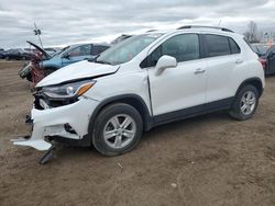 Salvage cars for sale from Copart Davison, MI: 2020 Chevrolet Trax 1LT