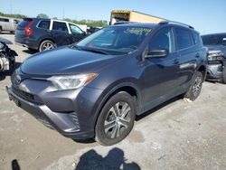 Salvage cars for sale at Cahokia Heights, IL auction: 2017 Toyota Rav4 LE
