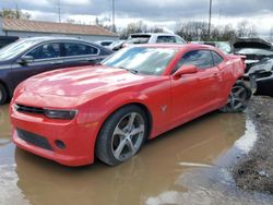 Salvage cars for sale from Copart Columbus, OH: 2015 Chevrolet Camaro LT