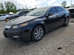 Acura salvage cars for sale: 2012 Acura TL