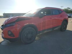 Salvage cars for sale at Wilmer, TX auction: 2021 Chevrolet Blazer 1LT