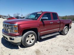 Salvage cars for sale at West Warren, MA auction: 2015 Chevrolet Silverado K1500 LTZ