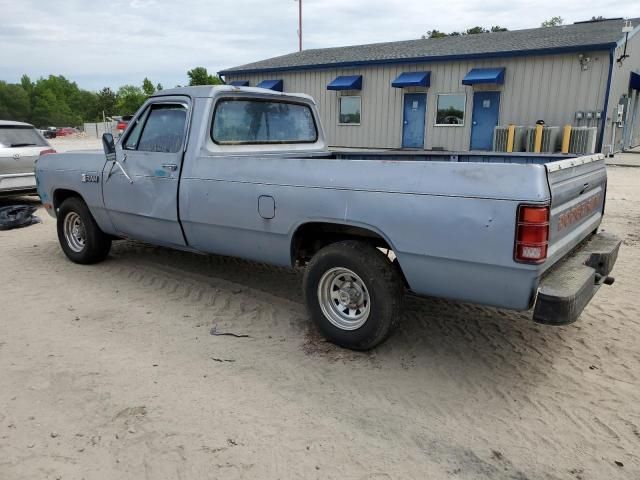 1985 Dodge D-SERIES D100