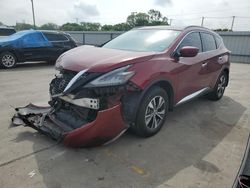 Salvage cars for sale at Wilmer, TX auction: 2021 Nissan Murano SV