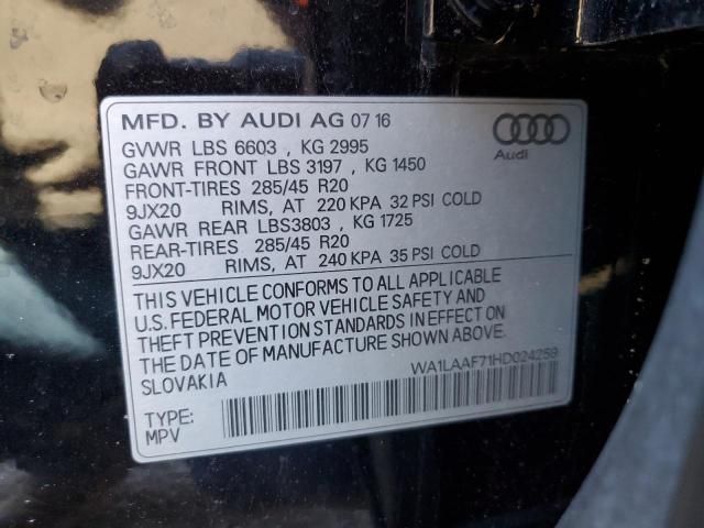 2017 Audi Q7 Premium Plus