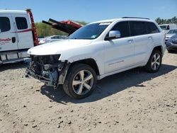 Jeep Grand Cherokee Overland salvage cars for sale: 2015 Jeep Grand Cherokee Overland