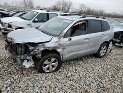 Salvage cars for sale at Wayland, MI auction: 2014 Subaru Forester 2.5I Premium