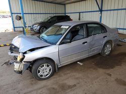 Salvage cars for sale from Copart Colorado Springs, CO: 2001 Honda Civic LX