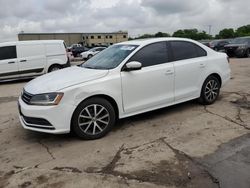 Volkswagen salvage cars for sale: 2017 Volkswagen Jetta SE