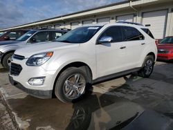 Vehiculos salvage en venta de Copart Louisville, KY: 2017 Chevrolet Equinox Premier