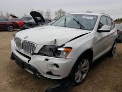 Salvage cars for sale from Copart Elgin, IL: 2014 BMW X3 XDRIVE35I