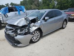 Salvage cars for sale from Copart Ocala, FL: 2020 Toyota Camry LE