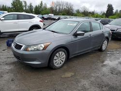 Salvage cars for sale at Portland, OR auction: 2009 Honda Accord LX