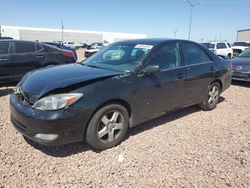 Toyota Camry LE salvage cars for sale: 2003 Toyota Camry LE